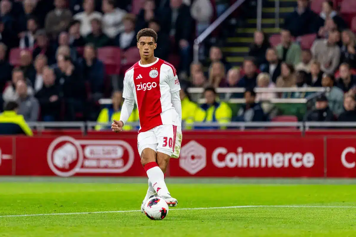 Aaron Bouwman sous le maillot de l'Ajax