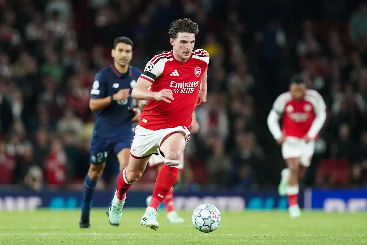 Declan Rice à Arsenal
