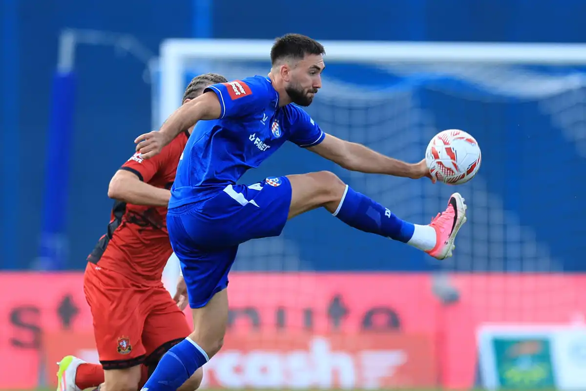 Dion Beljo visé par Manchester United ©Alamy