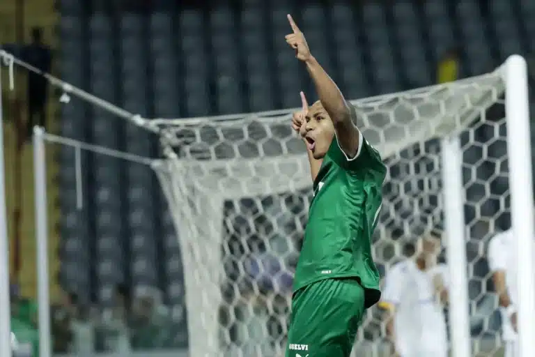Eduardo Conceição sous le maillot de Palmeiras