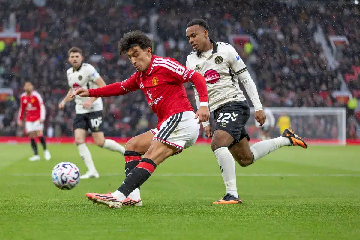Lisandro Martínez sous le maillot de Manchester United
