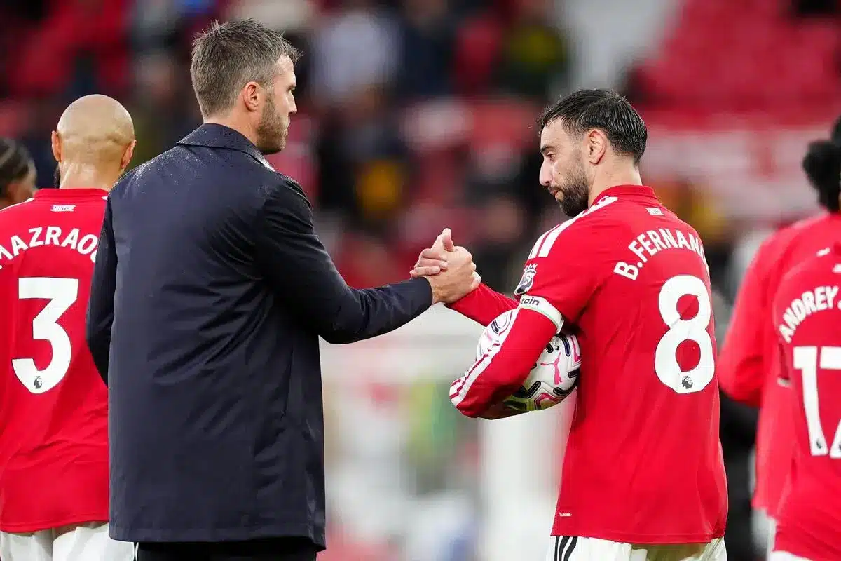 MU : Carrick et Bruno Fernandes enterrent la hache de guerre