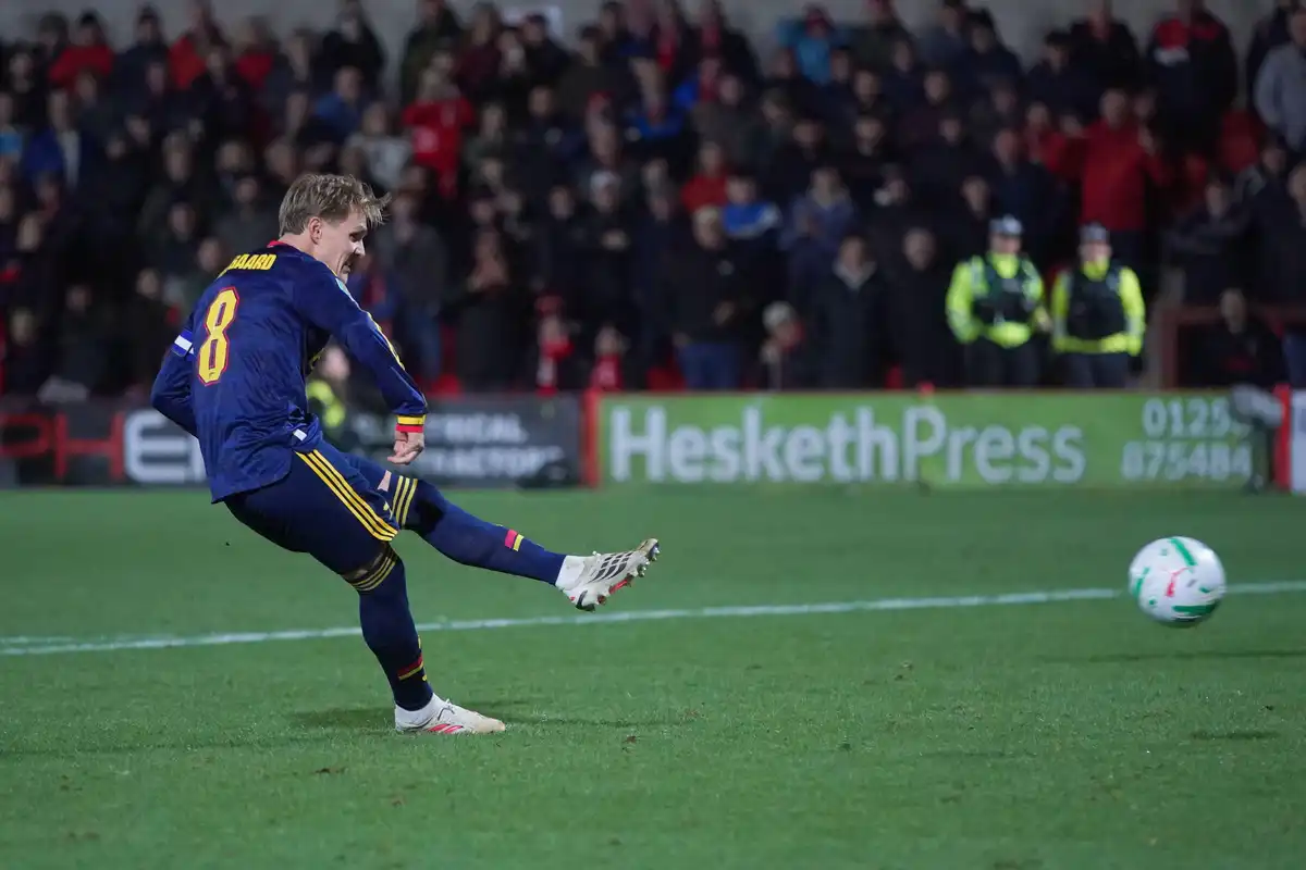Martin Ødegaard visé par le Bayern ©Alamy