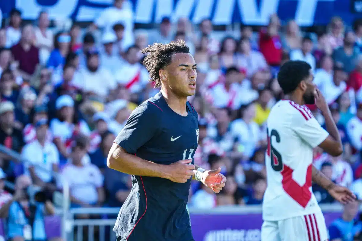 Peyton Miller sous le maillot des Etats-Unis