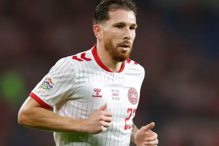 Pierre-Emile Hojbjerg avec le Danemark