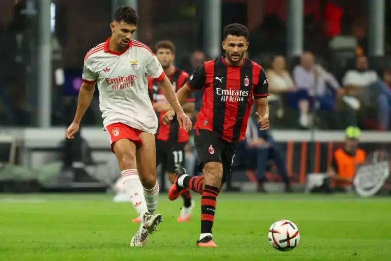 Tomas Araújo sous le maillot de Benfica