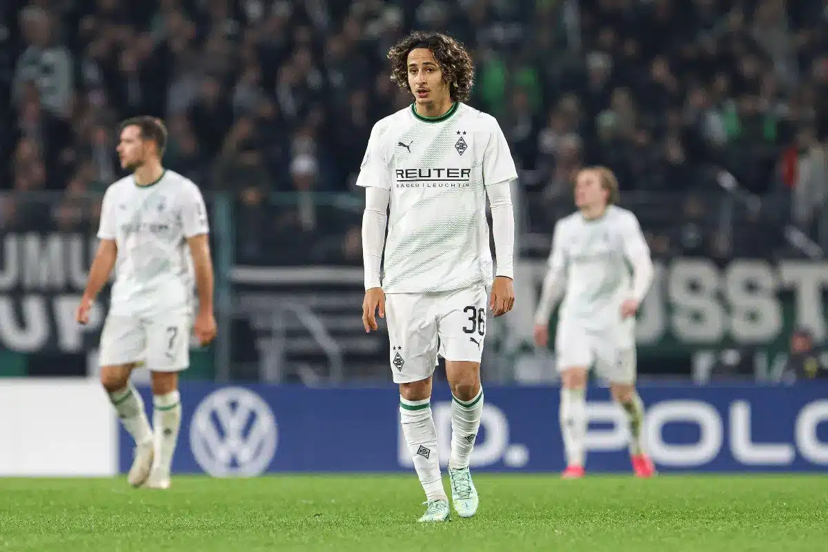 Wael Mohya avec Gladbach