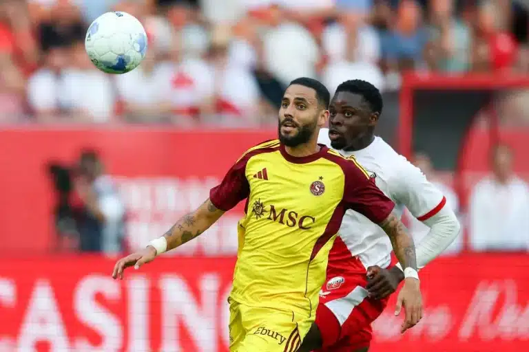 Dylan Bronn sous les couleurs du Servette @Alamy
