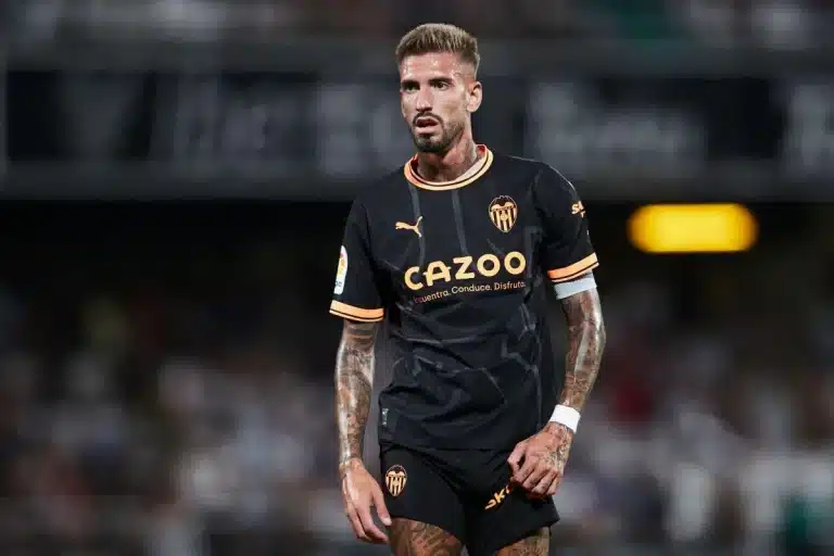 Samu Castillejo lors de son passage à Valence @Alamy