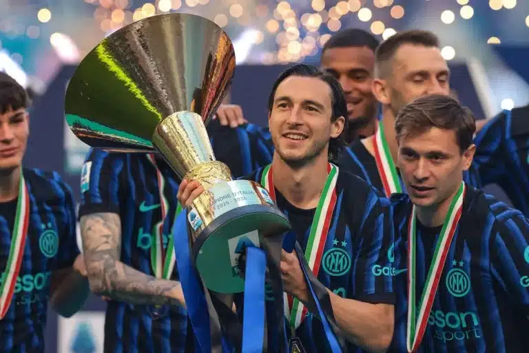 Matteo Darmian avec l'Inter Milan @Alamy