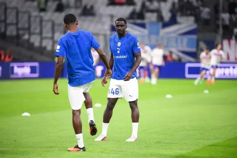 Alexi Koum sous les couleurs de l'OM @Alamy