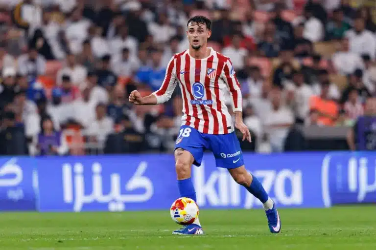 Marc Pubill sous les couleur de l'Atlético @Alamy