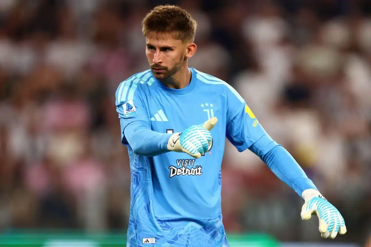 Guglielmo Vicario sous le maillot de la Juventus Turin @Alamy
